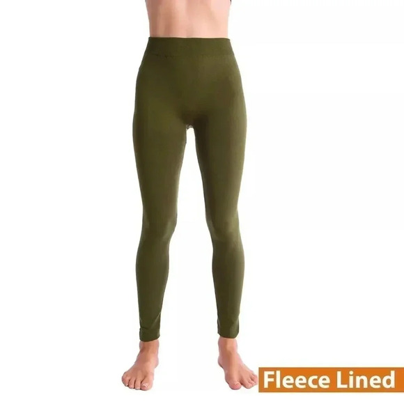 Fleece Leggings One Size 2-10 - Picture 2 of 16